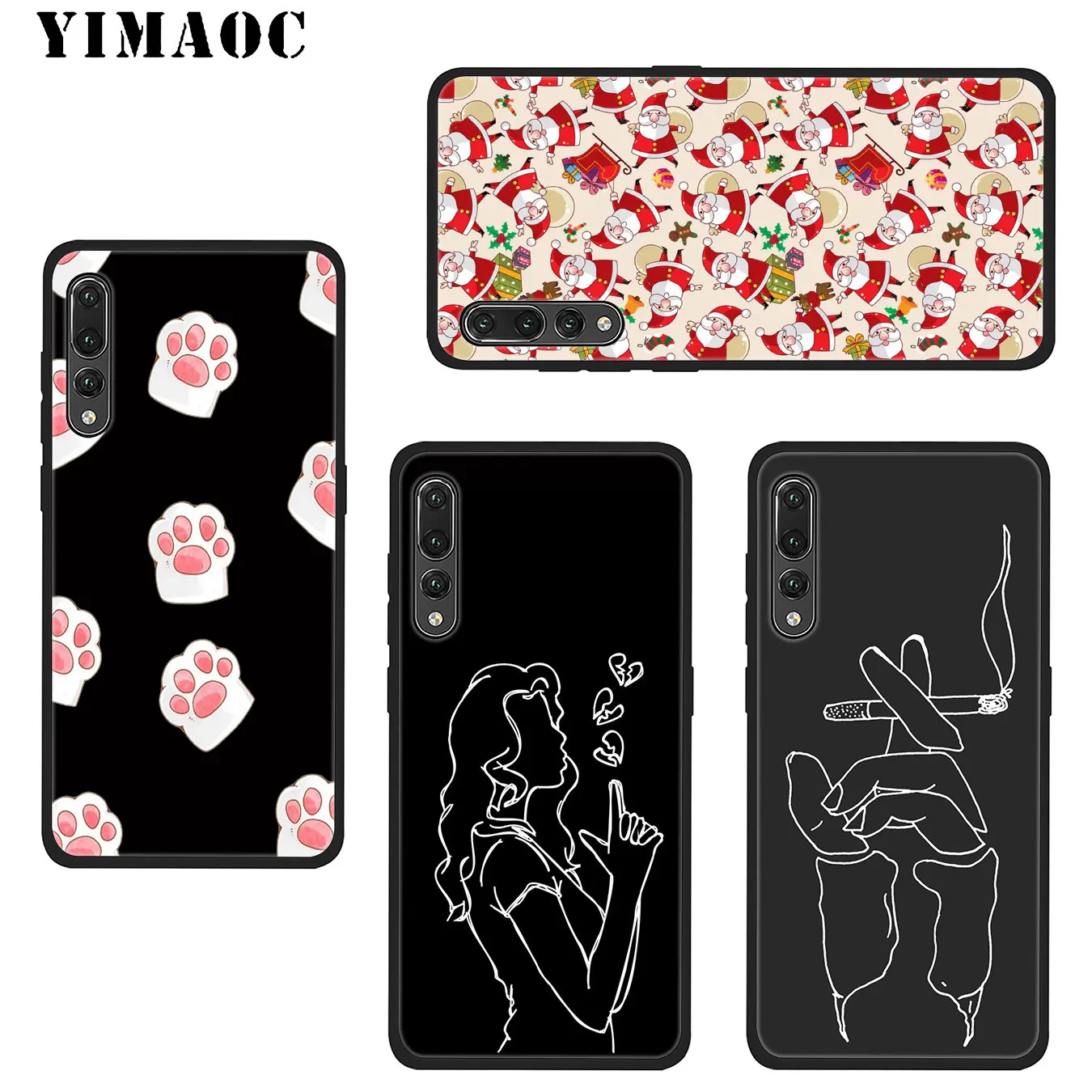 Мягкий силиконовый чехол для телефона YIMAOC с флагом Российской Федерации Huawei Mate 30