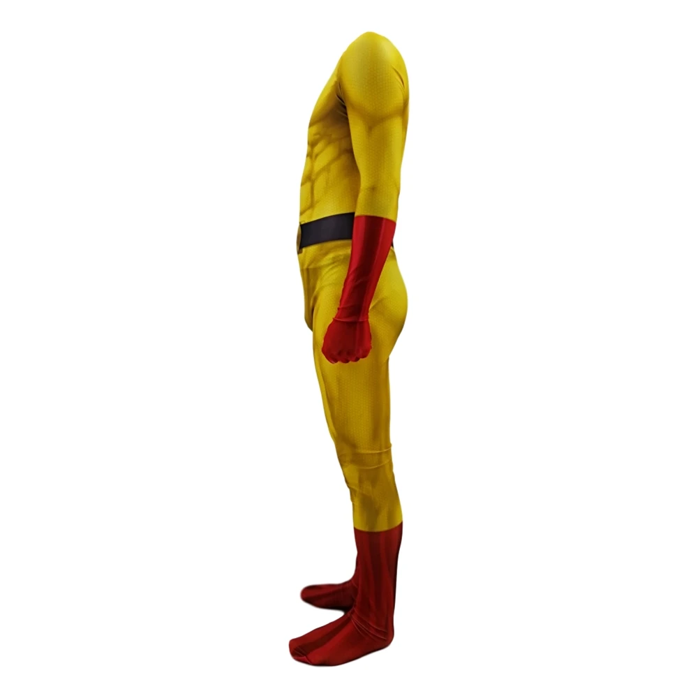 Детский костюм для косплея аниме ONE PUNCH MAN Saitama Zentai комбинезон|Костюмы аниме| |