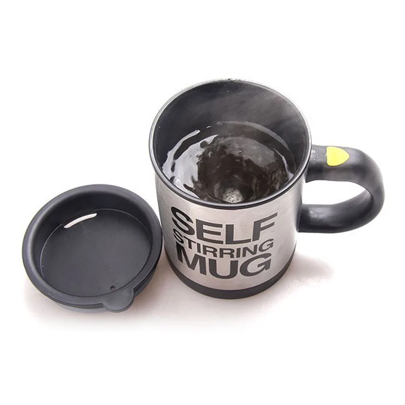 Кофейные кружки с двойной изоляцией 400 мл|self stirring coffee mug|smart mugmug automatic |