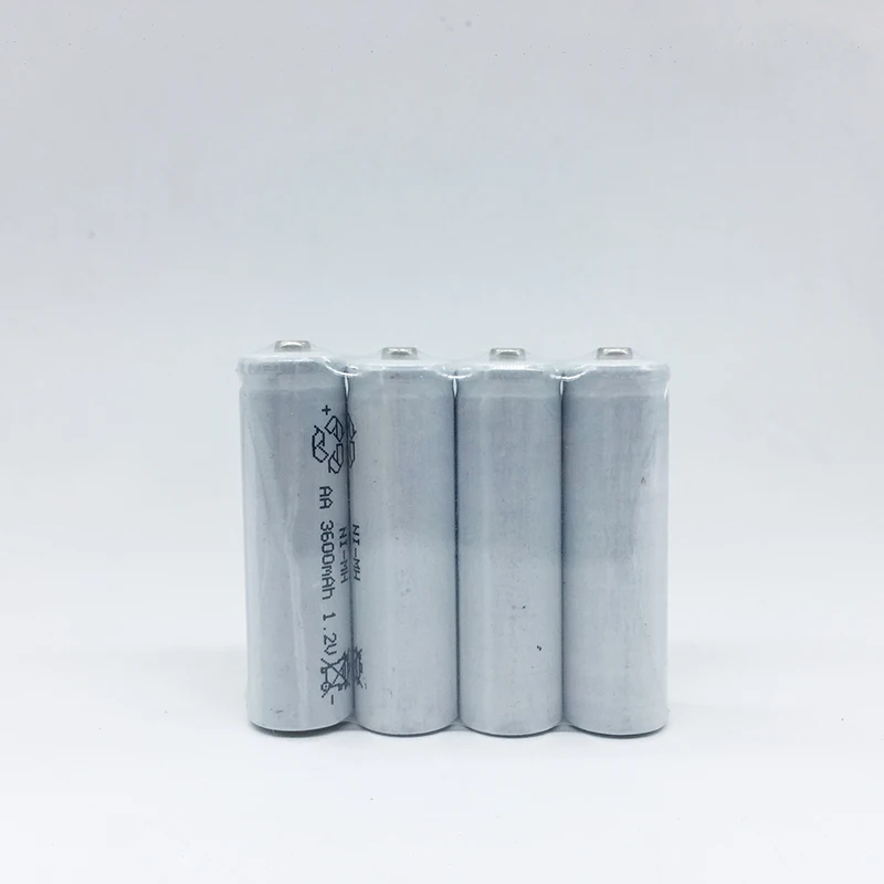 6 шт./партия Ni-MH 3600mAh AA Аккумуляторная батарея Ni-MH батарея 2A батареи