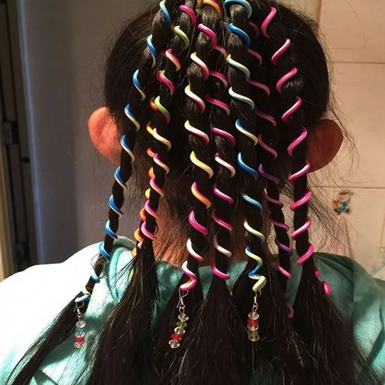 2017 лучший подарок элегантная заколка для волос женщин и девочек спиральная