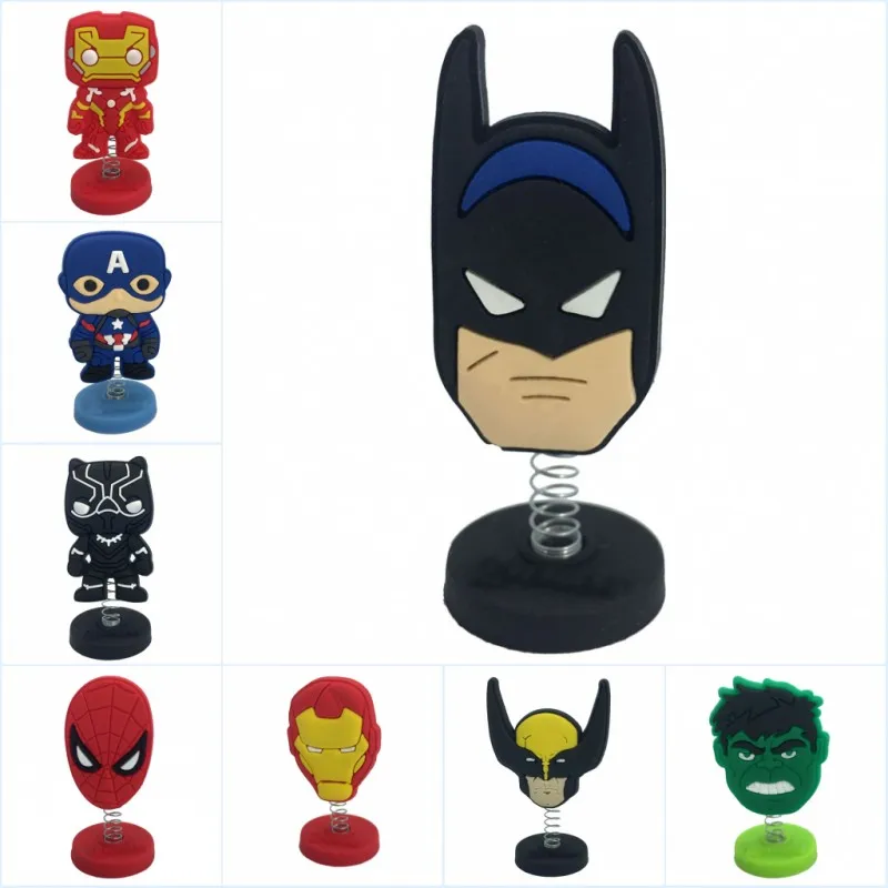 10 шт. Marvel «мстители» мультфильм Мини Фигура ПВХ стоя куклы аксессуары Home Decor игрушки малыш Рукодельный подарок «сделай сам» вечерние пользу