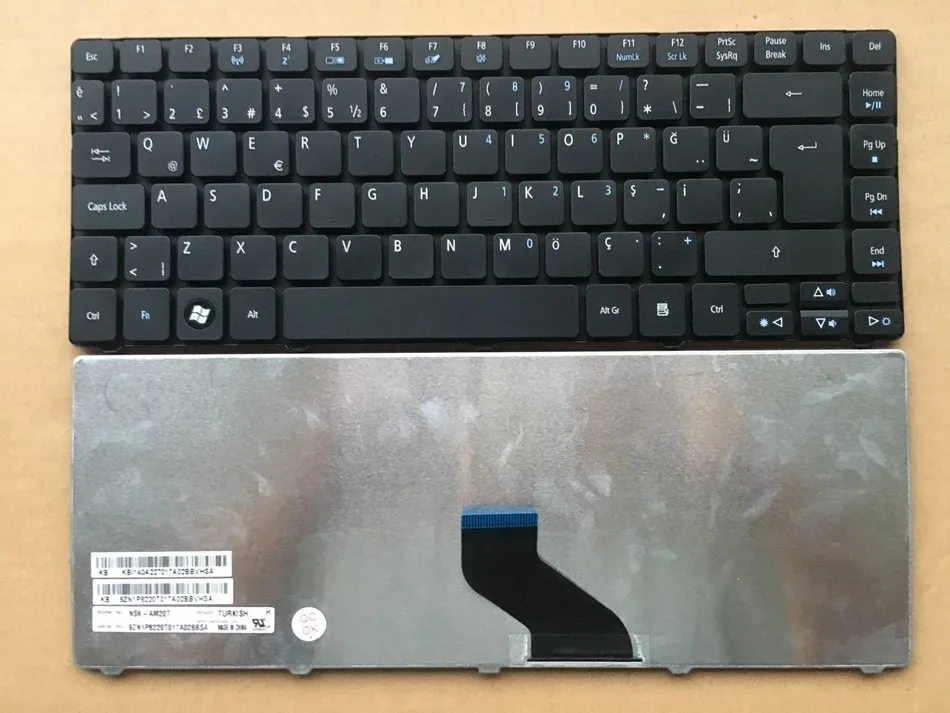 TR Турецкий Для Acer Aspire 3810 3810TG 3810T 4750G 3815 3820 3820G 3820T 4820 4820G 4736 4741 4752Z клавиатура|tr