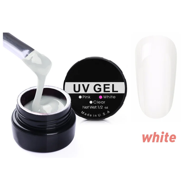 2 шт супер липкий УФ гель для ногтей клей кристально прозрачные пластыри на