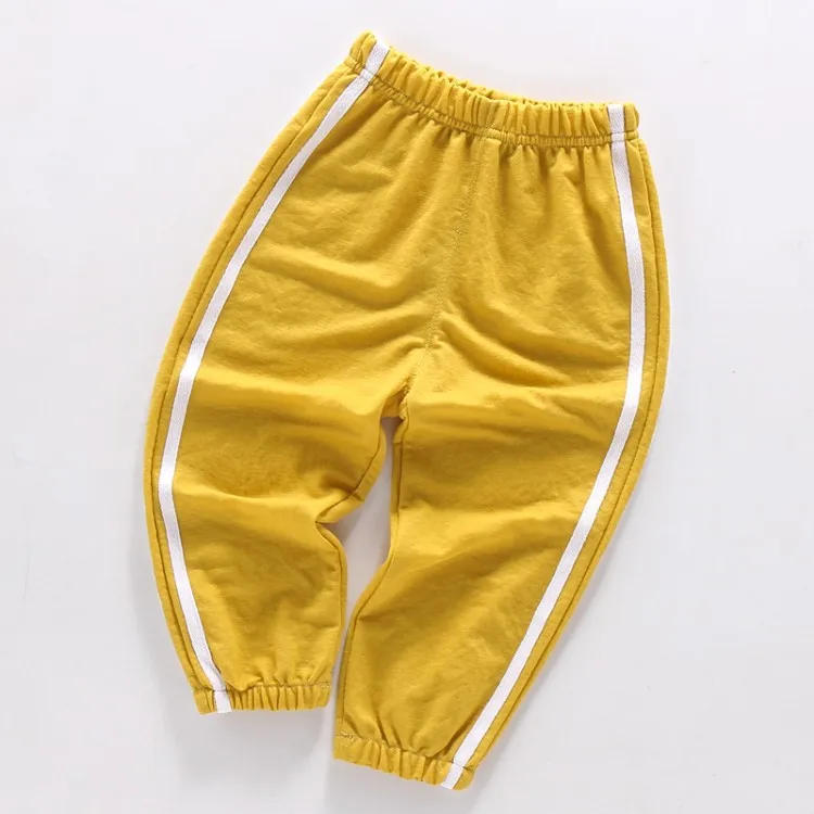 Новинка 2019 детские летние штаны Модные свободные в полоску с защитой от комаров