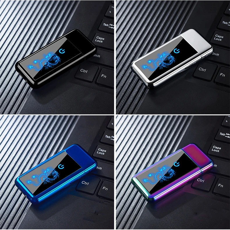 Электронная зажигалка для курения сигарет Tungsten Turbo нагреватель с полноэкранным