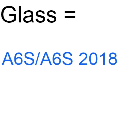 A6s 2018 1 шт для передней панели Стекло протектор для samsung A6 A7 A8 плюс A9 A9star lite черное закаленное стекло листовая пленка с пластиной - Цвет: A6s 2018