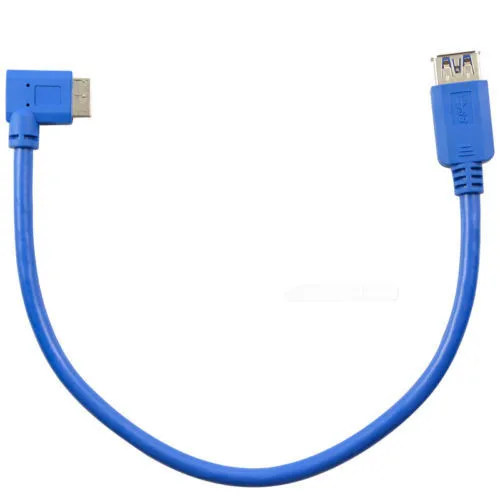 USB 3 0 AF для Micro 90 градусов локоть правой изогнутые мобильного жесткий диск