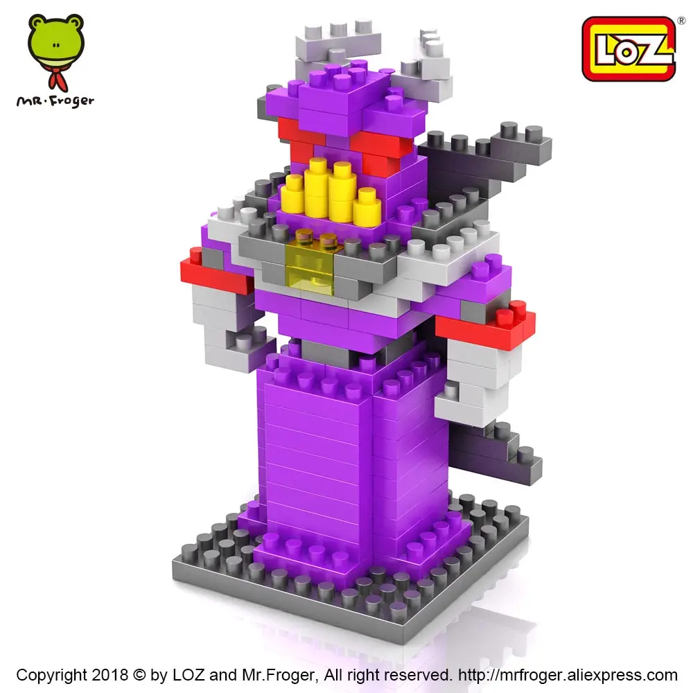 LOZ блоки Мини Строительные кирпичи Brinquedos Juguetes DIY игрушки для детей инопланетянин