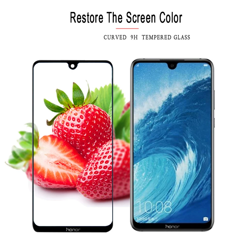 3D полное клеевое закаленное стекло для Huawei Enjoy Max покрытие 9H Защитная пленка