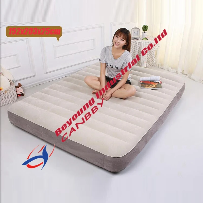 Новейшая модель Intex 64703 надувной матрас Queen Airbed Dura Beam для кемпинга роскошная