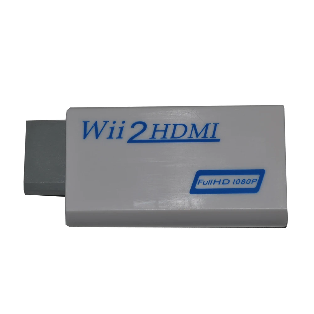 Конвертер с поддержкой аудио Full HD 720P 1080P 3 5 мм для Wii 2 HDMI совместимый адаптер HDTV