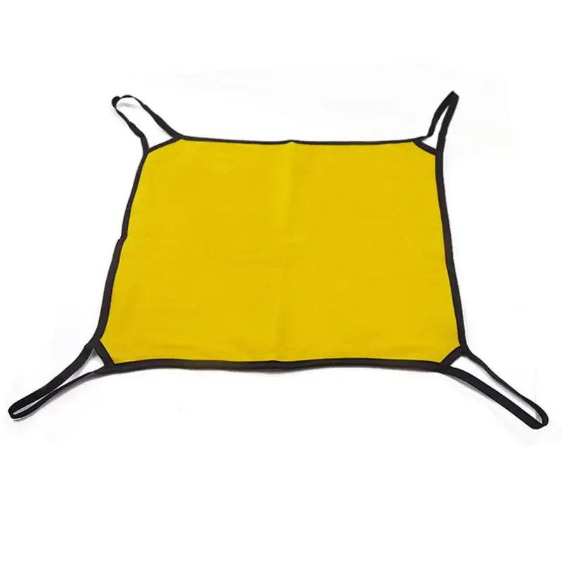 Yellow Четырехцветный гамак-кровать для кошки, прочный гамак для котенка, кошки, удобная мягкая подвесная клетка для питомца, гамак-кровать для кроликов и кошек, маленькие собаки - Цвет: Yellow