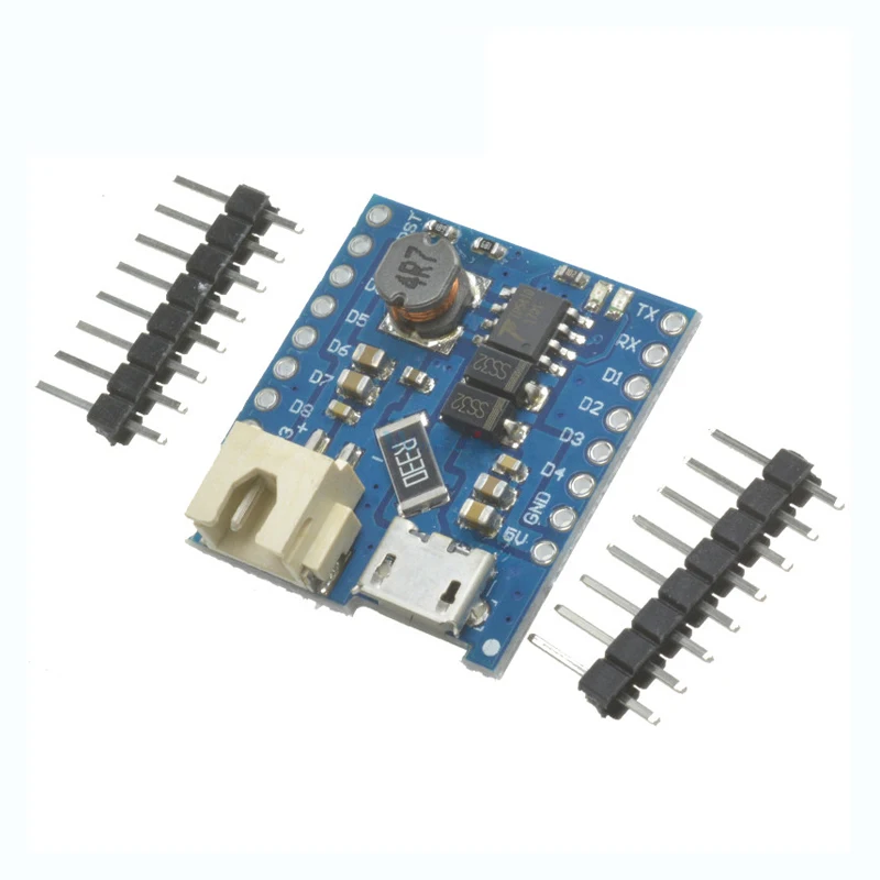 AAAE D1 Мини Защита аккумулятора USB один литиевый аккумулятор Зарядка Boost модуль с Pins
