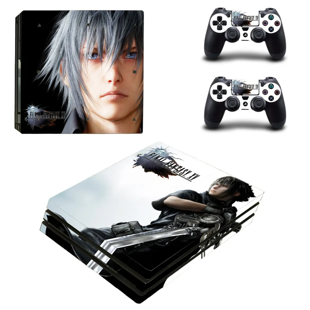 Final Fantasy наклейка PS4 Pro кожи Стикеры для sony Игровые приставки 4 консоль и контроллеры PS4 Pro кожи Стикеры s винил