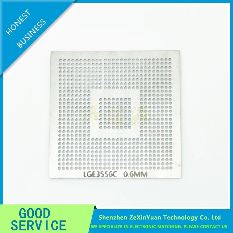 5 шт./лот LGE3556CP LGE3556C LGE3556 3556 LCD BGA 0 6 мм размер чипа шара стальная сетка | Электроника