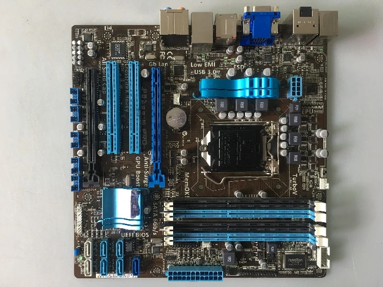 Оригинальная материнская плата для ASUS P8Z68 M PRO LGA 1155 DDR3 I3 I5 I7 CPU 32G Z68 настольная