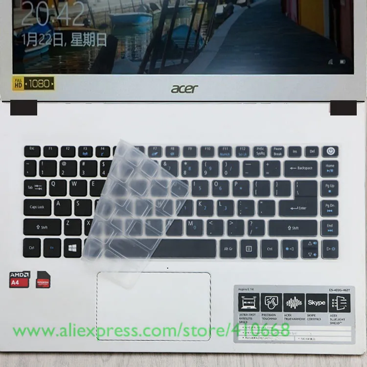 14 дюйм чехол для клавиатуры защитная пленка Acer Aspire 3 A314-31 ES1-433G A314 E1-410/422/432/470/472 ES1-411