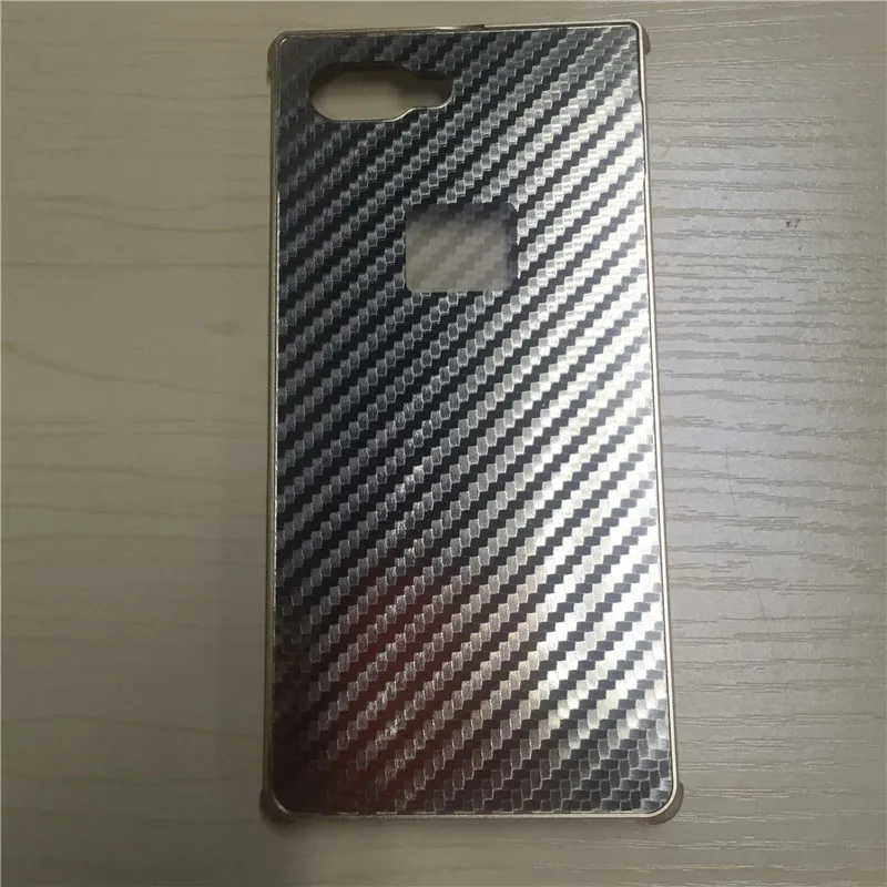 Gold Роскошный металлический корпус чехол для Blackberry Key2 KeyTwo Case 2 в 1 Pull& Push из углеродного волокна PC жесткий чехол для Blackberry Athena чехол - Цвет: Gold