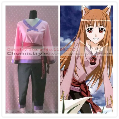 Бесплатная доставка косплей Холо из специй и волка костюм любого размера| |