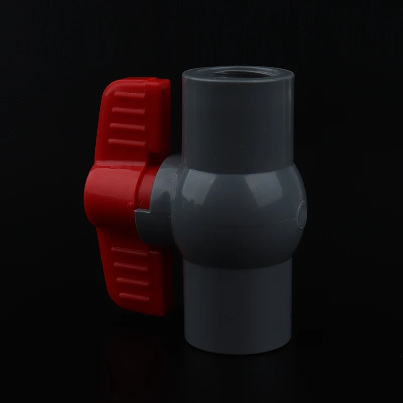 1 шт. ПВХ G1/2 &quotЖенский резьбовой шаровой клапан 20 мм переключатель для аквариума