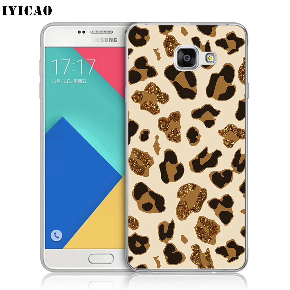 IYICAO Мягкий силиконовый чехол для телефона с леопардовым принтом тигра и зебры