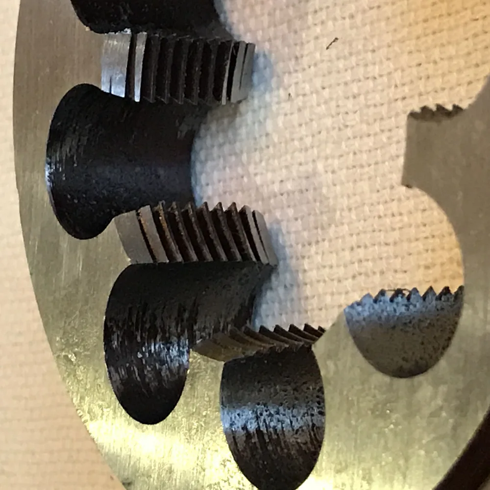 Нестандартная Метрическая ручная штамповка M65 * 1,5/2,0 мм для ручной резьбы, алюминиевая медь и т. Д., 1 шт.