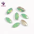 YNARUO 4200 Navette Тихоокеанский опал Необычные Кристаллы Стразы, пришитые стразы, все для украшения одежды ручной работы