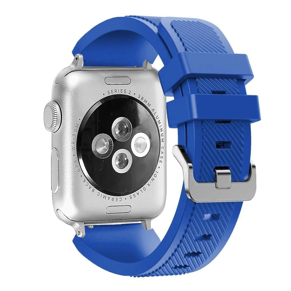 Спортивный силиконовый ремешок Oulucci сменный для apple watch 38 мм/42 мм iWatch Series3/2/1