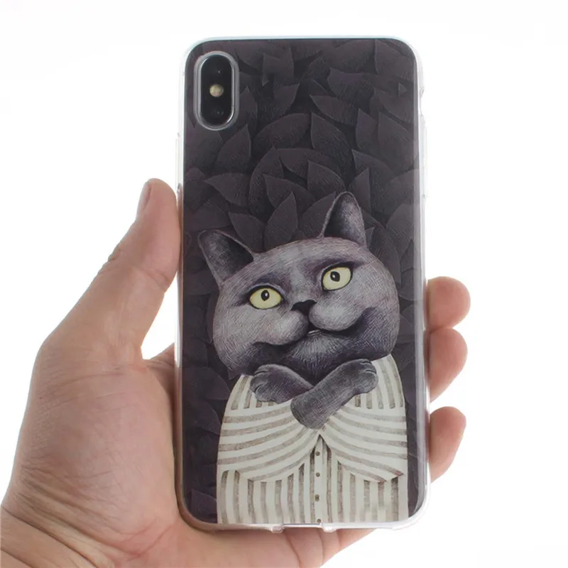 Чехол для Funda iPhone 6 на 5S 5 5se 6s 7 8 X XR XS Max XSMax силиконовый чехол с цветочным рисунком