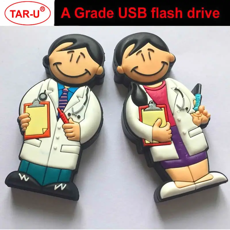 Красивое и привлекательное доктор девочка в виде медсестры USB3.0 флеш накопитель 64