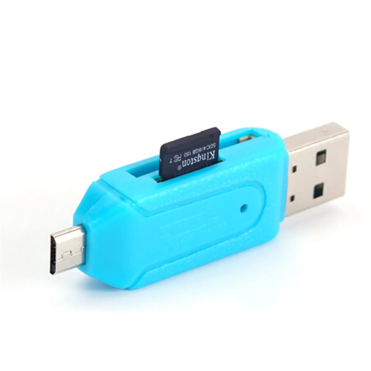 SR 2 в 1 USB OTG кардридер Универсальный Micro TF/SD телефонные удлинители головки