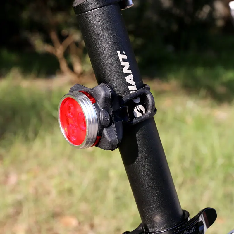 Перезаряжаемые USB Велосипедный Спорт велосипед задний фонарь MTB езда Велоспорт 3