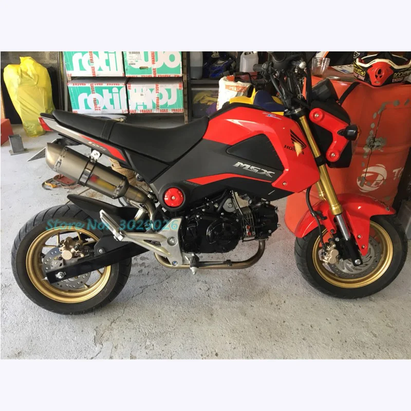 MSX125 полная система без шнуровки для Honda msx 125 модифицированный глушитель выхлопа