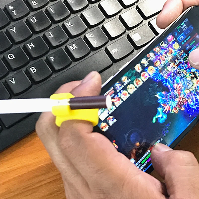 3 шт. новый силиконовый держатель для сигарет с кольцом курения без рук телефона