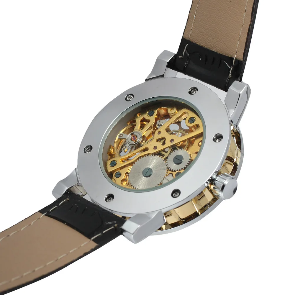 Часы T-Winner для мужчин распродажа наручные часы с кожаным кристаллом цветные