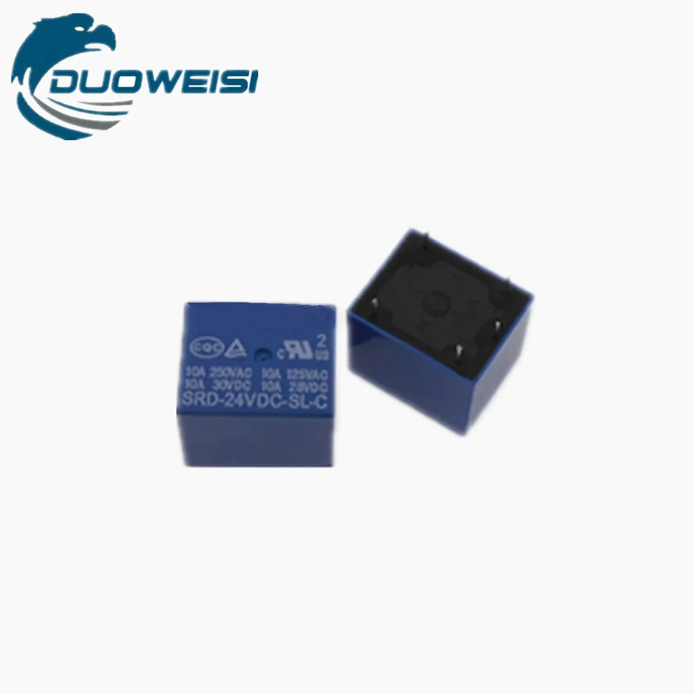 Реле SRD-03V 05V 09V 12V 24VDC-SL-C 5 футов 10A | Электроника