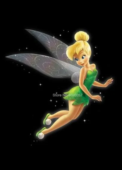 FC-731-2 5D DIY полный квадратный/круглый алмаз вышивка мультфильм Tinkerbell Стразы мозаика Алмазная картина вышивка крестиком ручной работы - Цвет: FC-731-2