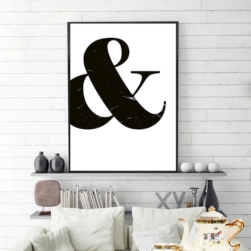 

YongHe Nordic Style Canvas Without Frame Spraying Painting Of Green Leaves Abstract Symbol Painting Family Decorative Picture