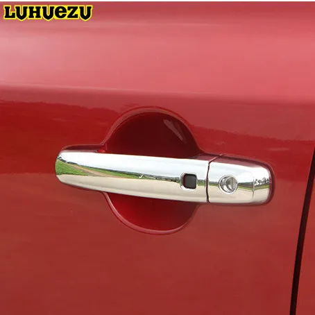 Luhuezu хромированная крышка для дверной ручки чаши аксессуаров Suzuki Vitara 2015 2016 2017