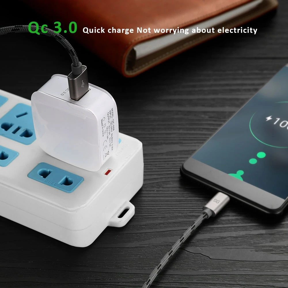 Seenda USB зарядное устройство быстрый QC 3 0 мобильный телефон адаптер для iPhone Samsung