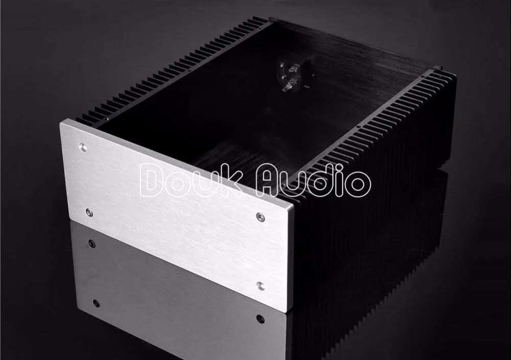 Дук аудио DIY алюминиевый кожух DAC чехол корпус усилителя шасси Новый (W211 * H90