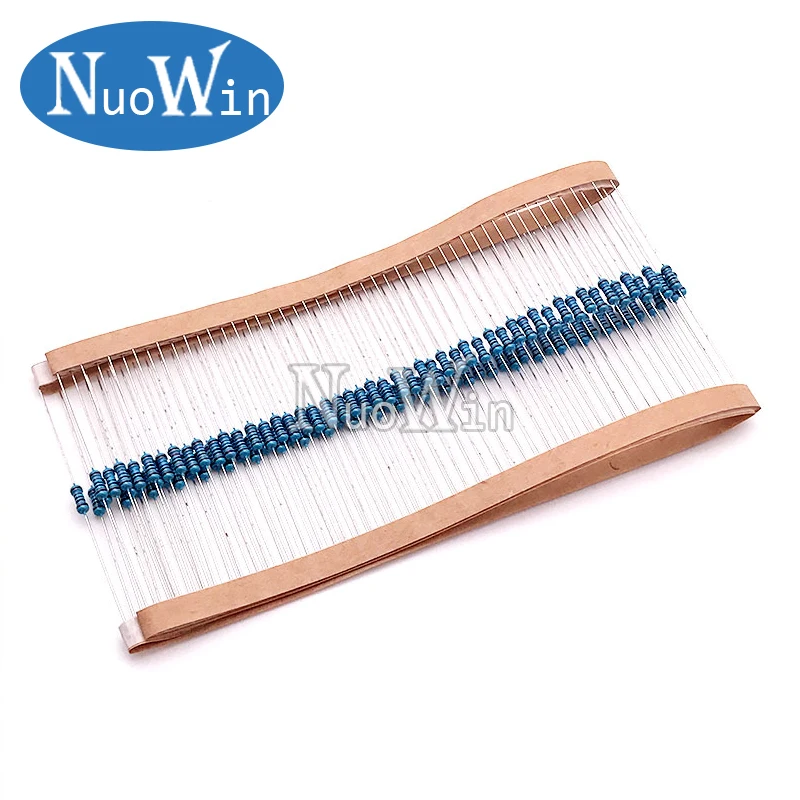 100 шт. 10k Ом 1/4 Вт металлический пленочный резистор 10kohms 0 25 1% ROHS|metal film resistor|film