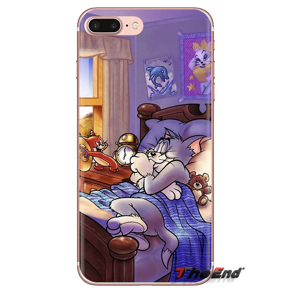 Мультяшный том Кот и Джерри мышь для Xiaomi Mi4 Mi5 Mi5S Mi6 Mi A1 A2 5X 6X 8 9 Lite SE Pro Max Mix 2 3 2S
