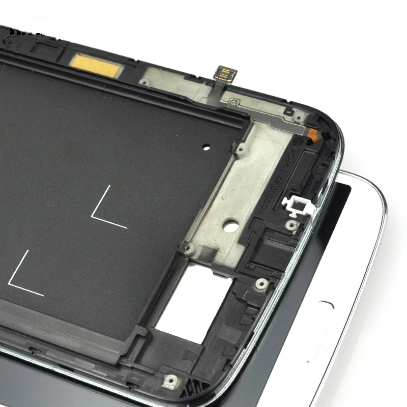 ЖК дисплей с рамкой An'Z для sumsung glaxy mega экран 6 3 дюйма i9205 сенсорные панели в сборе