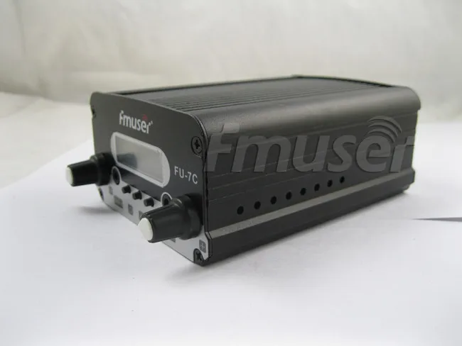 FMUSER FU 7C 7W FM передатчик низкой мощности оптом трансмиттер для небольшой
