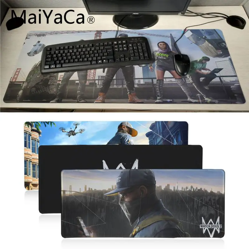 MaiYaCa Подарочный коврик для мальчиков часы и собаки 2 скоростных игровых мыши