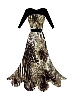 half sleeves brown Бальное платье из гладкой ткани женские современные танцевальные костюмы для румбы платья Танцы вальса платье Стандартный фламенко платье фокстрот красный - Цвет: half sleeves brown