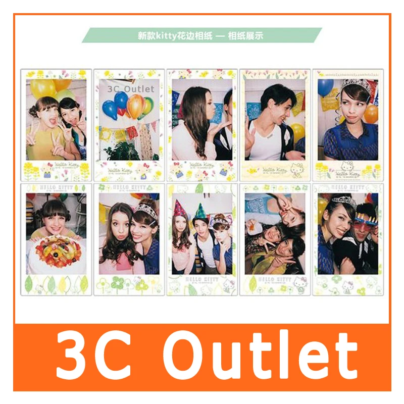 Оптовая продажа Fuji Плёнки Instax Mini 8 рисунок Hello Kitty мгновенный для Фотоаппарат