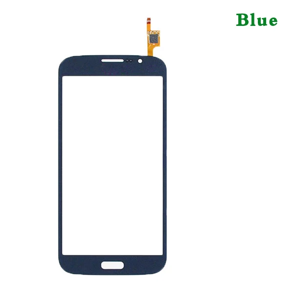5," для samsung Galaxy Mega 5,8 i9150 GT-i9150 GT-i9152 i9152 сенсорный экран дигитайзер сенсор внешняя Передняя стеклянная панель объектива - Цвет: Blue